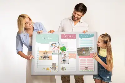 Printed Cork Memo Board