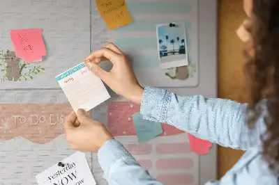 Printed Cork Memo Board