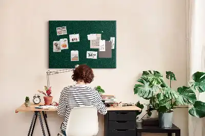 Printed Cork Board Leaf pattern