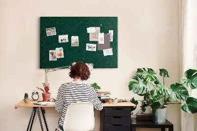 Leaf Pattern Printed Cork Board