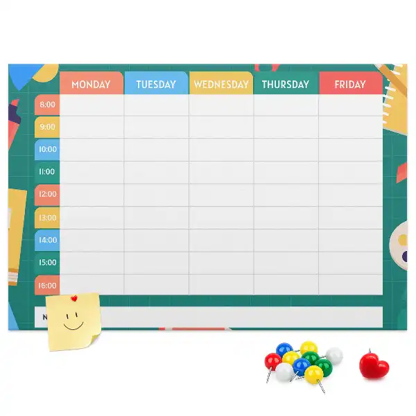 Cork Memo Board for Lesson Plans