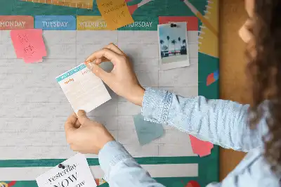 Cork Memo Board for Lesson Plans