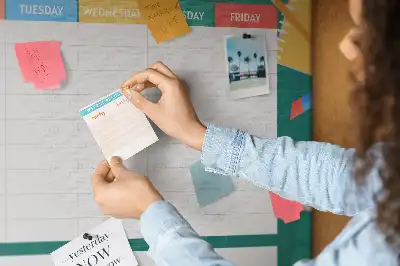Cork Memo Board for Lesson Plans