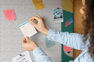Cork Memo Board for Lesson Plans