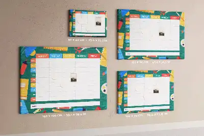 Cork Memo Board for Lesson Plans