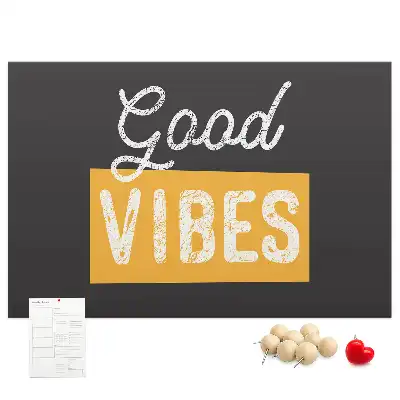 Motivational Quote Printed Cork Board