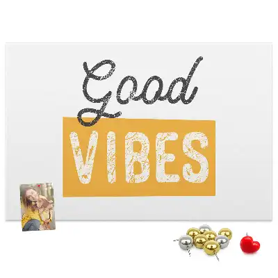 Inspirational Printed Cork Memo Board
