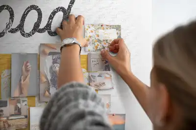 Inspirational Printed Cork Memo Board
