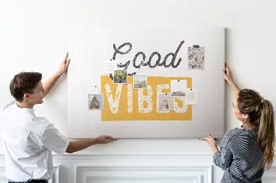 Inspirational Printed Cork Memo Board