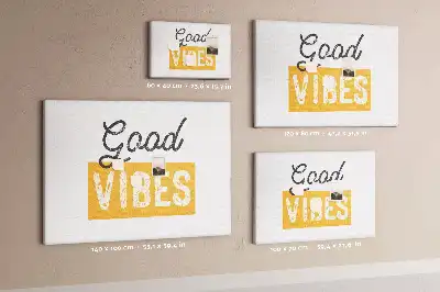 Inspirational Printed Cork Memo Board