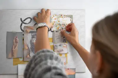 Inspirational Printed Cork Memo Board