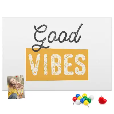 Inspirational Printed Cork Memo Board