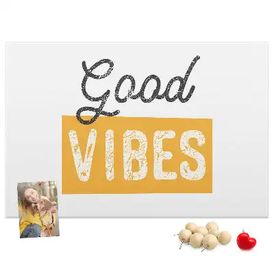Inspirational Printed Cork Memo Board
