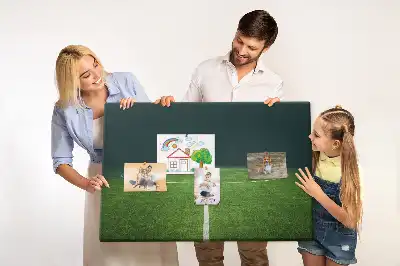 Football Pitch Printed Cork Memo Board