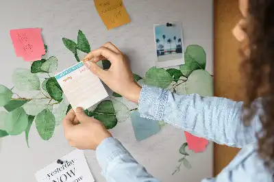 Plant Twig Cork Memo Board