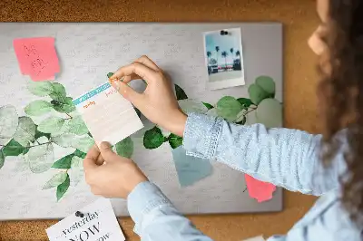 Plant Twig Cork Memo Board