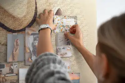 Holiday Trip Printed Cork Board