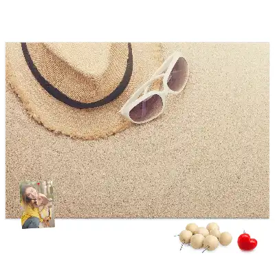 Holiday Trip Printed Cork Board