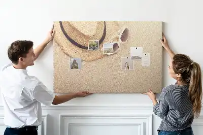 Holiday Trip Printed Cork Board