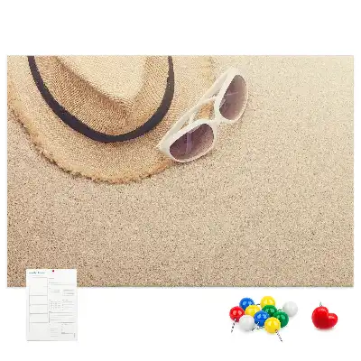 Holiday Trip Printed Cork Board