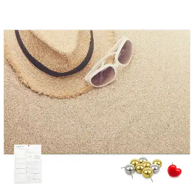 Holiday Trip Printed Cork Board