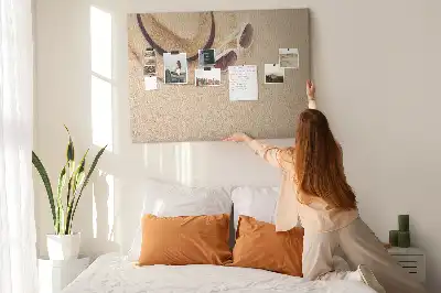 Holiday Trip Printed Cork Board