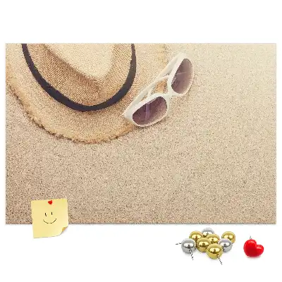 Holiday Trip Printed Cork Board