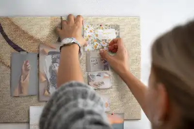 Holiday Trip Printed Cork Board
