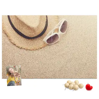 Printed Cork Board Holiday trip