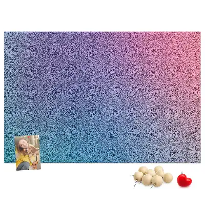Printed Cork Board Gradient pattern