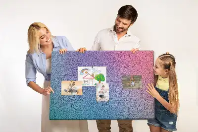 Printed Cork Board Gradient pattern