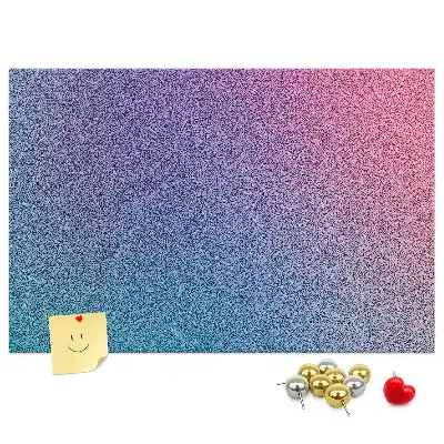 Gradient Pattern Printed Cork Board