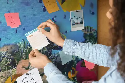 Underwater Life Cork Memo Board