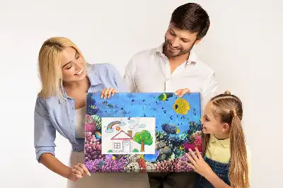 Underwater Life Cork Memo Board
