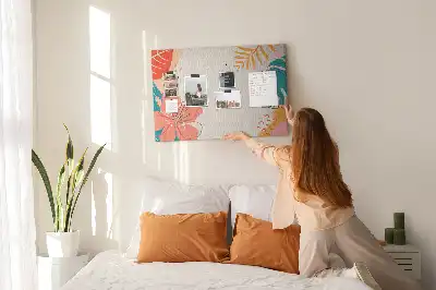 Tropical Holidays Printed Cork Memo Board