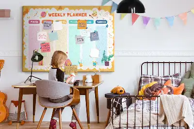 Printed Cork Board Lesson plan