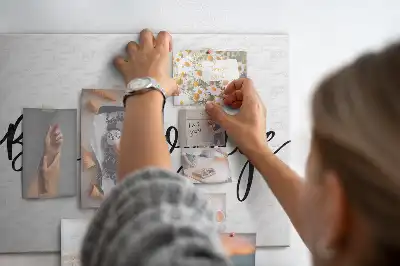 Bon Voyage Printed Cork Memo Board