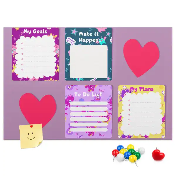 Monster Notes Cork Memo Board