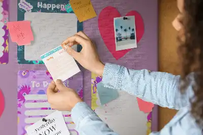 Monster Notes Cork Memo Board