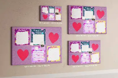 Monster Notes Cork Memo Board
