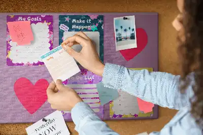Monster Notes Cork Memo Board