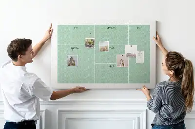 Printed Cork Memo Board Office organizer