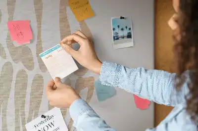 Hello Summer cork memo board