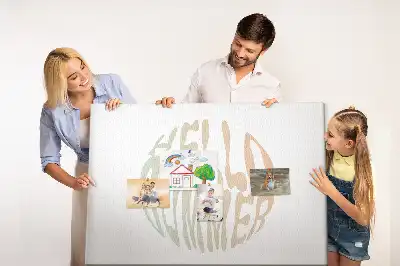 Hello Summer cork memo board
