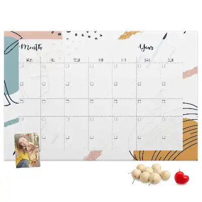 Cork memo board Business organizer