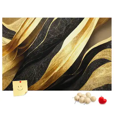 Printed Cork Memo Board Elegant abstraction