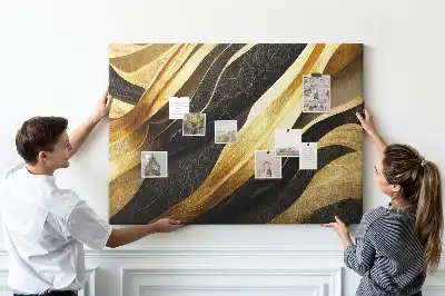 Printed Cork Memo Board Elegant abstraction