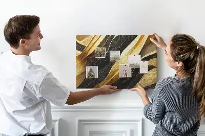 Printed Cork Memo Board Elegant abstraction