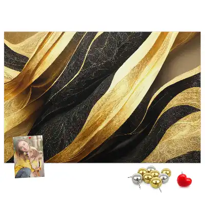 Printed Cork Memo Board Elegant abstraction