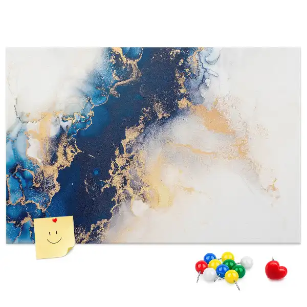 Marble Pattern Printed Cork Board